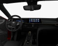 Toyota Crown Platinum US-spec с детальным интерьером 2024 3D модель dashboard