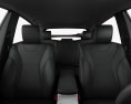 Toyota Prius con interior y motor 2019 Modelo 3D