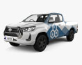 Toyota Hilux Extra Cab Hydrogen prototype 2024 Modelo 3d