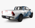 Toyota Hilux Extra Cab Hydrogen prototype 2024 3D-Modell Rückansicht