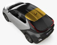 Toyota C-HR Prologue 2024 Modelo 3D vista superior