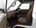 Toyota Hiace Passenger Van with HQ interior 1982 3d model seats