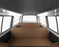 Toyota Hiace Passenger Van with HQ interior 1982 3d model