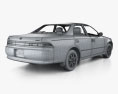 Toyota Mark II with HQ interior 1995 3d model