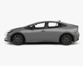 Toyota Prius Prime XSE US-spec 带内饰 2024 3D模型 侧视图