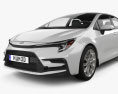 Toyota Corolla sedan XSE 2024 3D-Modell