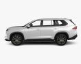 Toyota Grand Highlander Limited US-spec 2024 3Dモデル side view