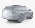 Toyota Grand Highlander Limited US-spec 2024 3D-Modell