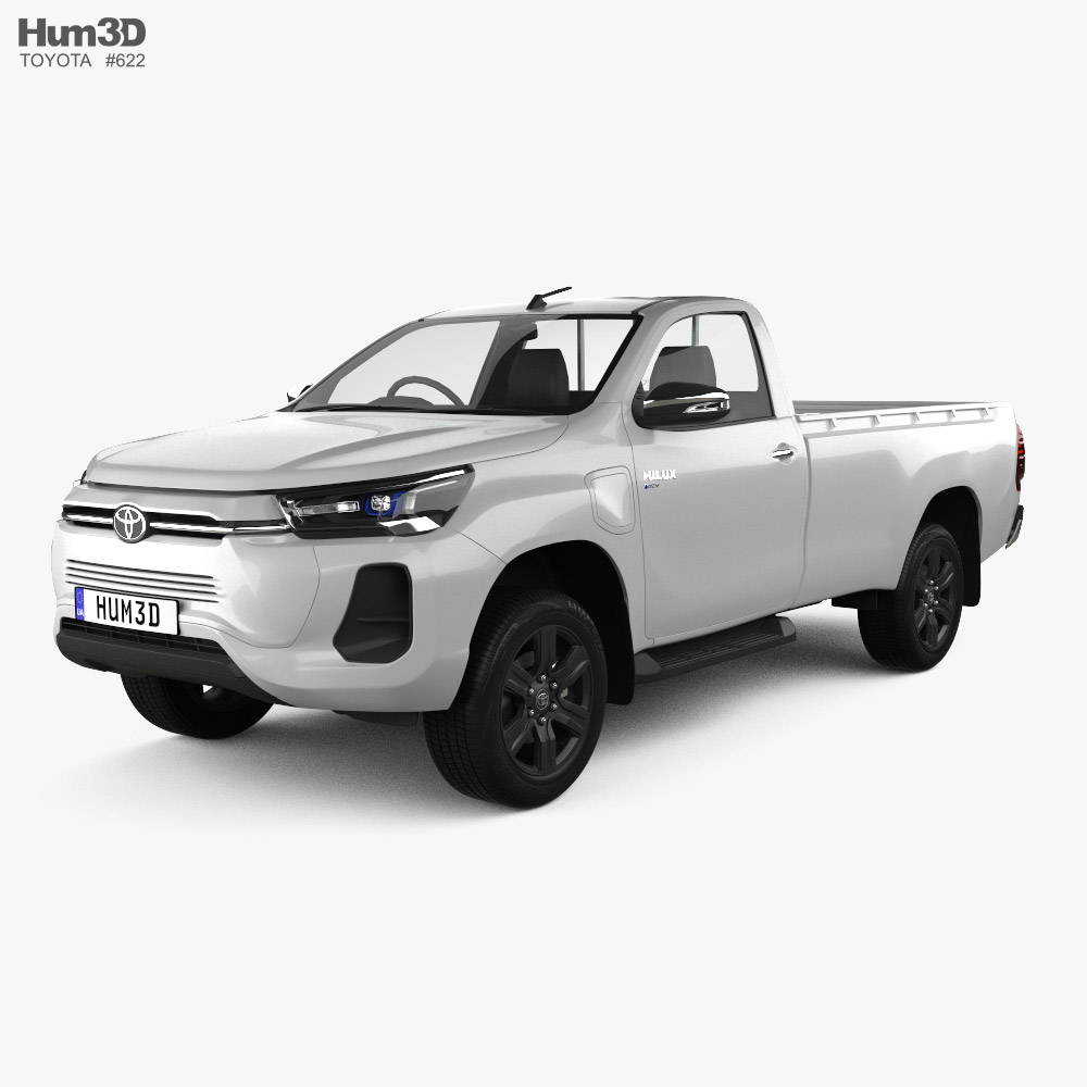 Toyota Hilux Einzelkabine BEV 2023 3D-Modell