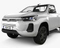 Toyota Hilux 单人驾驶室 BEV 2024 3D模型