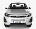 Toyota Hilux 单人驾驶室 BEV 2024 3D模型 正面图