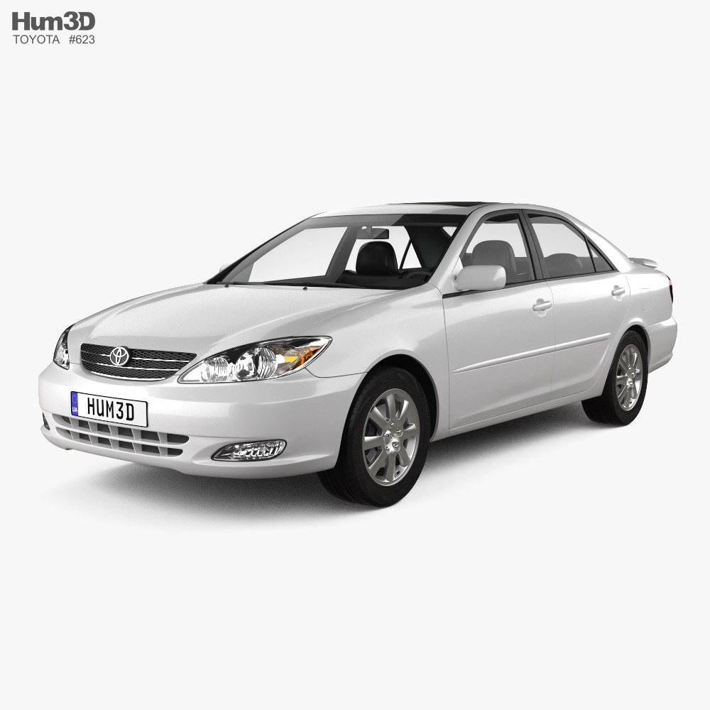 Toyota Camry XLE 2003 3d model