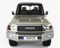 Toyota Land Cruiser Single Cab Pickup LX 2024 3d model front view