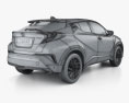 Toyota C-HR Hybrid 2024 3D-Modell