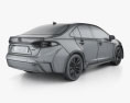 Toyota Corolla 轿车 混合動力 WxB JP-spec 2024 3D模型