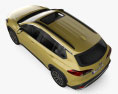 Toyota Frontlander 2024 3D模型 顶视图