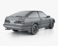Toyota Sprinter Trueno GT-Apex 3-doors 1989 Modello 3D