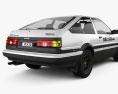 Toyota Sprinter Trueno Initial D 3-doors 1989 3D模型