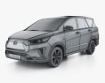 Toyota Innova EV 2024 Modello 3D wire render