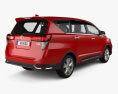 Toyota Innova X Malaysia 2024 3D模型 后视图