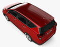 Toyota Innova X Malaysia 2024 3D模型 顶视图