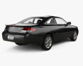 Toyota Camry Solara coupe 2001 3d model back view