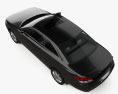 Toyota Camry Solara coupe 2001 3D模型 顶视图