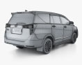 Toyota Innova Crysta 2024 3D 모델 