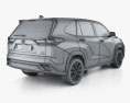 Toyota Innova Hycross 2024 3D 모델 