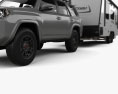 Toyota 4Runner TRD Pro with Trailer Car Jayco Journey Caravan 2021 3d model