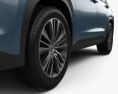 Toyota Grand Highlander Platinum US-spec with HQ interior 2023 3d model