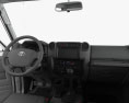 Toyota Land Cruiser 3-door VXR with HQ interior 2017 3d model dashboard