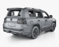 Toyota Land Cruiser VXR 带内饰 2019 3D模型