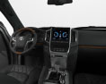 Toyota Land Cruiser VXR with HQ interior 2019 3d model dashboard