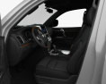 Toyota Land Cruiser VXR com interior 2019 Modelo 3d assentos