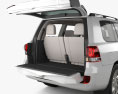 Toyota Land Cruiser mit Innenraum und Motor 2010 3D-Modell