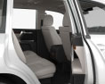 Toyota Land Cruiser con interior y motor 2010 Modelo 3D