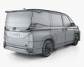 Toyota Noah SZ 2024 3D 모델 