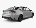 Toyota Corolla 轿车 Apex edition 2024 3D模型 后视图