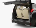 Toyota Alphard CIS-spec mit Innenraum und Motor 2018 3D-Modell
