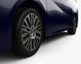 Toyota Alphard з детальним інтер'єром та двигуном RHD 2018 3D модель