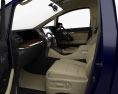 Toyota Alphard インテリアと とエンジン RHD 2018 3Dモデル seats