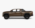 Toyota Tacoma ダブルキャブ Long bed Trailhunter 2024 3Dモデル side view