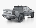 Toyota Tacoma ダブルキャブ Short ベッド TRD Pro 2024 3Dモデル