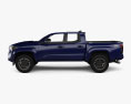 Toyota Tacoma Double Cab Short Bed TRD Sport 2024 3d model side view