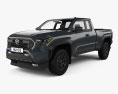 Toyota Tacoma Xtra Cab Long bed TRD PreRunner 2024 Modello 3D