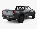 Toyota Tacoma Xtra Cab Long bed TRD PreRunner 2024 3D 모델  back view