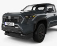 Toyota Tacoma Xtra Cab Long bed TRD PreRunner 2024 3D模型
