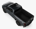 Toyota Tacoma Xtra Cab Long bed TRD PreRunner 2024 3d model top view