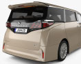 Toyota Alphard 混合動力 E-Four Executive Lounge 2024 3D模型